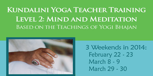 Level 2 Teacher Training: Mind and Meditation: Los Angeles