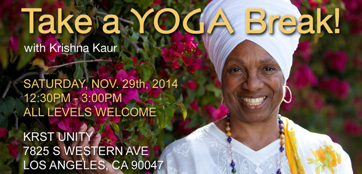 TAKE A YOGA BREAK!