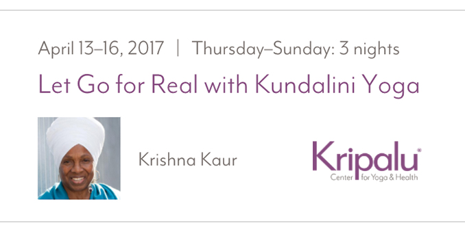 Let Go for Real Workshop at Kripalu